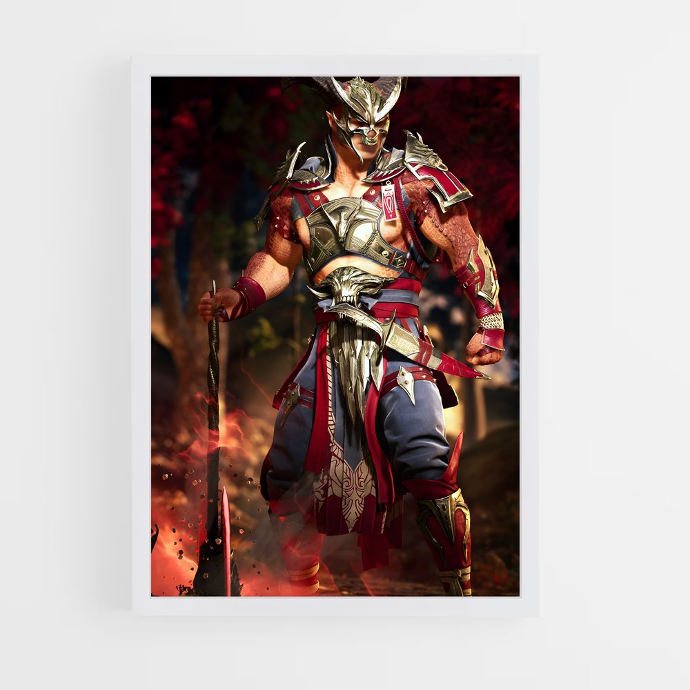 Poster Le Conquérant des Flammes – affiche Mortal kombat (vue 3)
